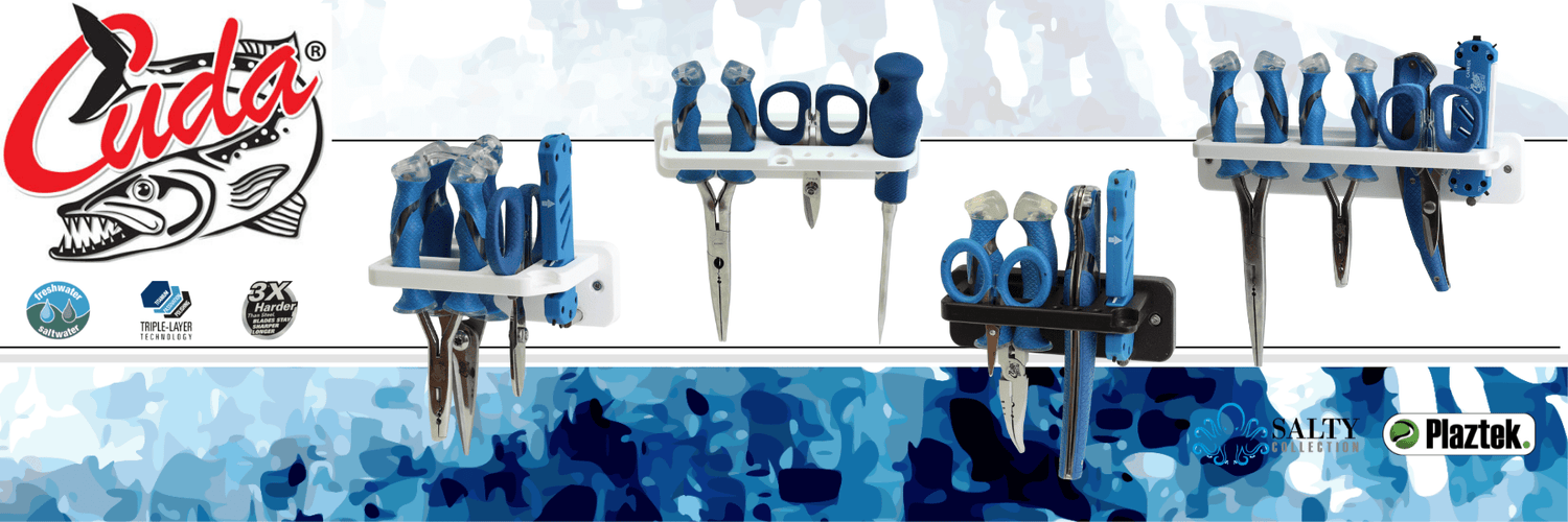 Plaztek Fishing Tool Holders for the Cuda range of fishing tools