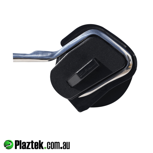 Plaztek 2 inch gaff holder holds diamond style gaff heads. Made in Australia.