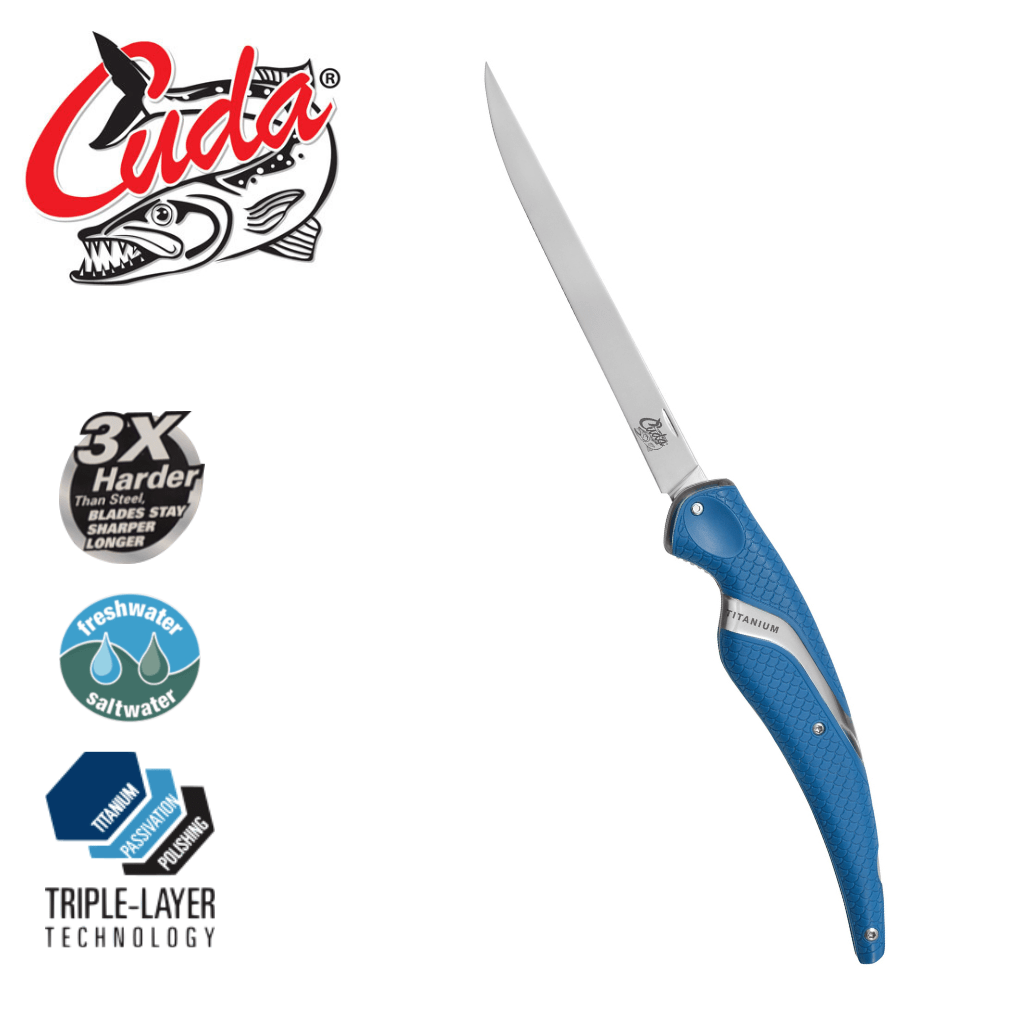 Cuda 6.5 Folding Filleting Knife