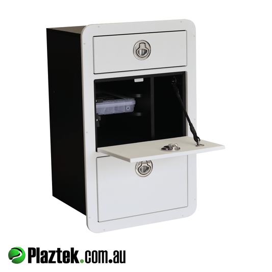 Boat tackle tray and drawer cabinet will hold 3 x 3600 series tackle trays. Made in Australia.
