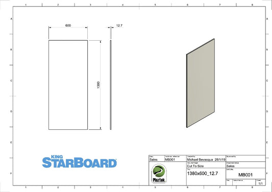 Plaztek stock King Starboard HDPE Marine Sheets for Boat Outfitting ideas
