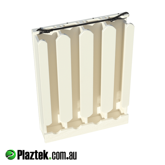 Plaztek, boat spear gun rack 4 piece. Marine grade shock cord holds the guns in place. Made in Australia.