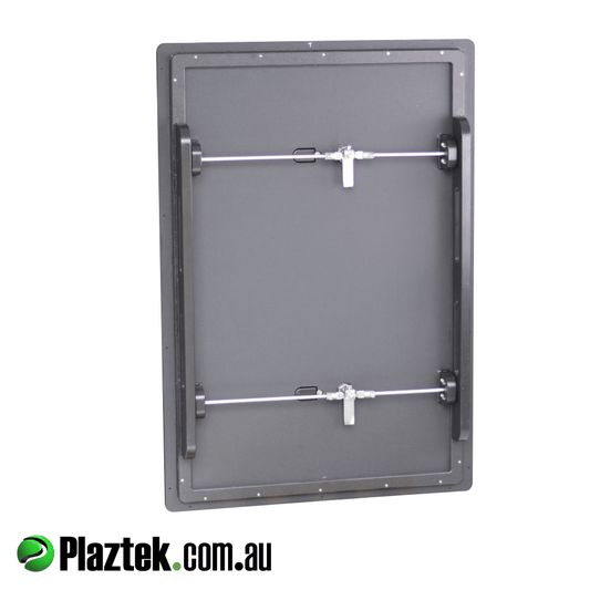 Boat cabin Security Door made by Plaztek Boat outfitting products