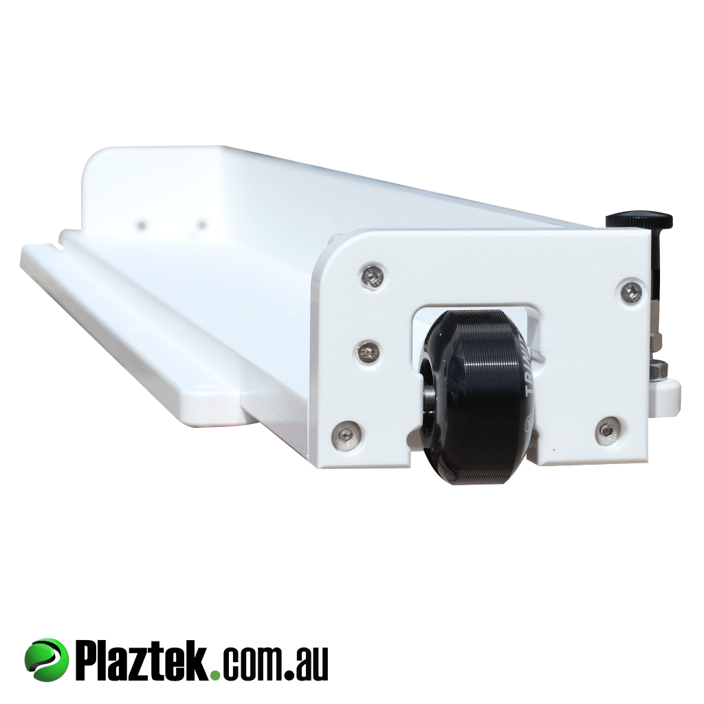 Cooler slides have a 50mm nylon wheel with ss ball bearings and axel. Made in Australia