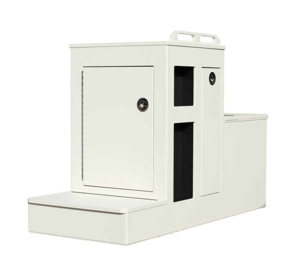 Boat Seat Box With 75L Esky Tackle Storage Lure & Leader Holder