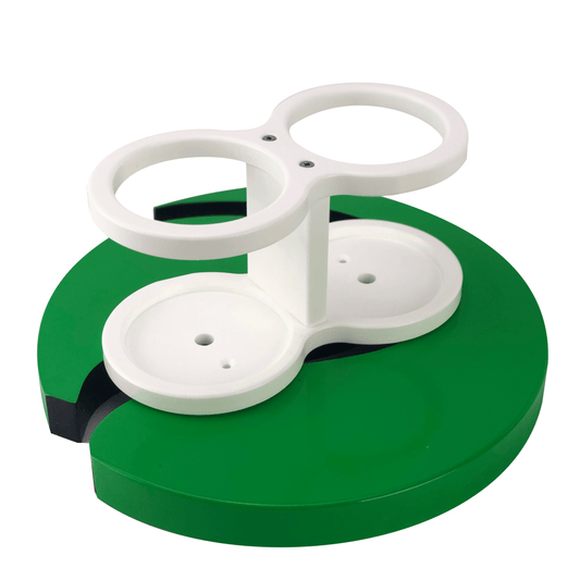 Plaztek Double Drink holder for you Boat, Base mounted can be screwed or suction cup for fixing