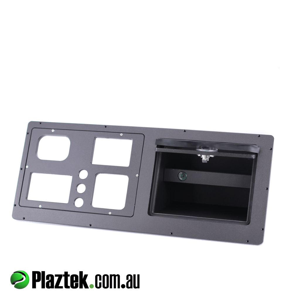 Boat Dash and Glove Box in one made from black king StarBoard  
