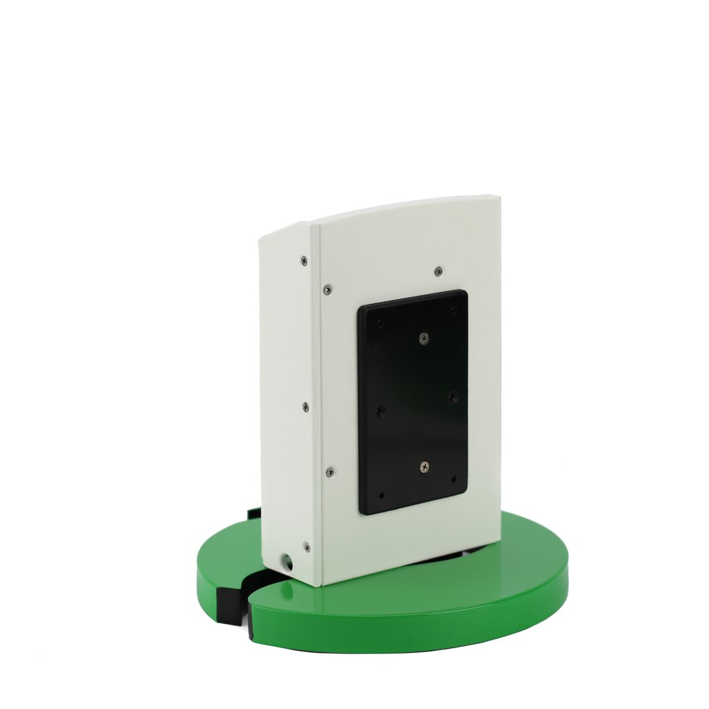 Plaztek Covered fishing tool holder showing backing plate with screw option, great boat outfitting product