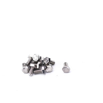 304 marine grade Hex Setscrew 12mm M6, fits 10mm socket