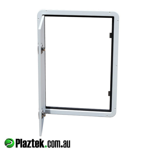 Australian Made Plaztek Custom Hatches for Boats, Caravans and RV's