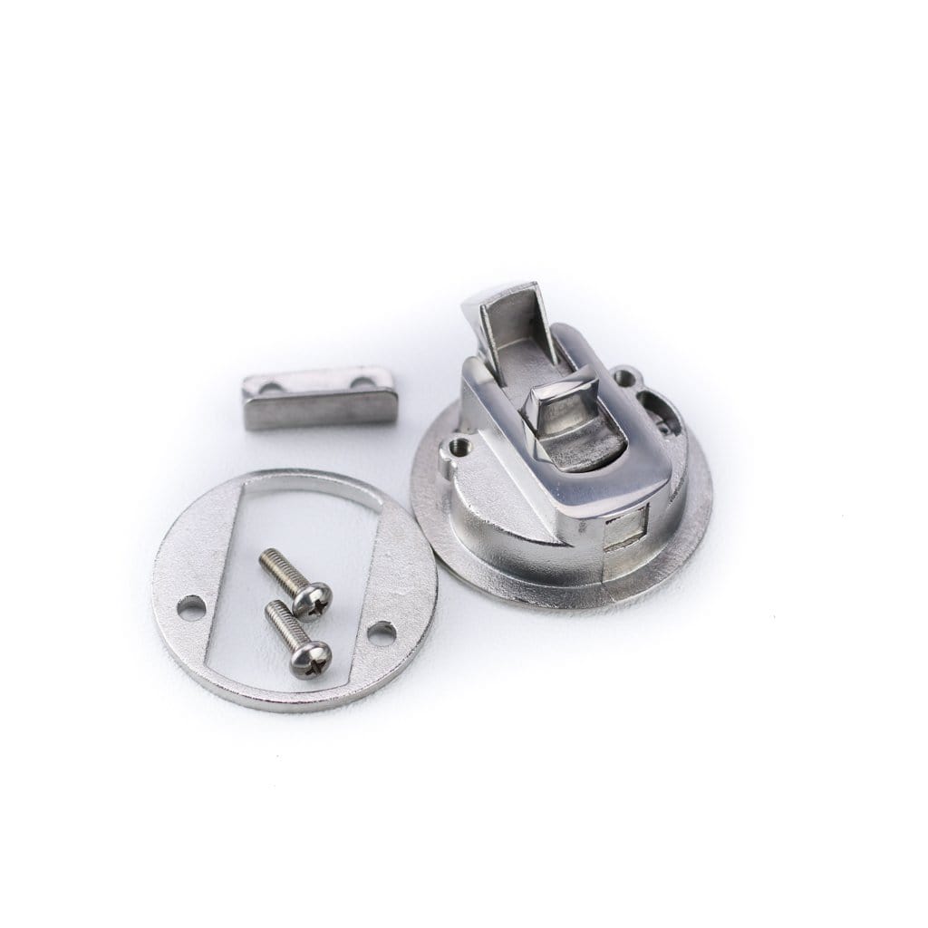 316 SS Marine Grade Non-Locking Slam Style Latch back view