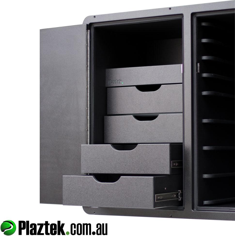 Fishing tackle storage by plaztek, tackle trays and much more in black 