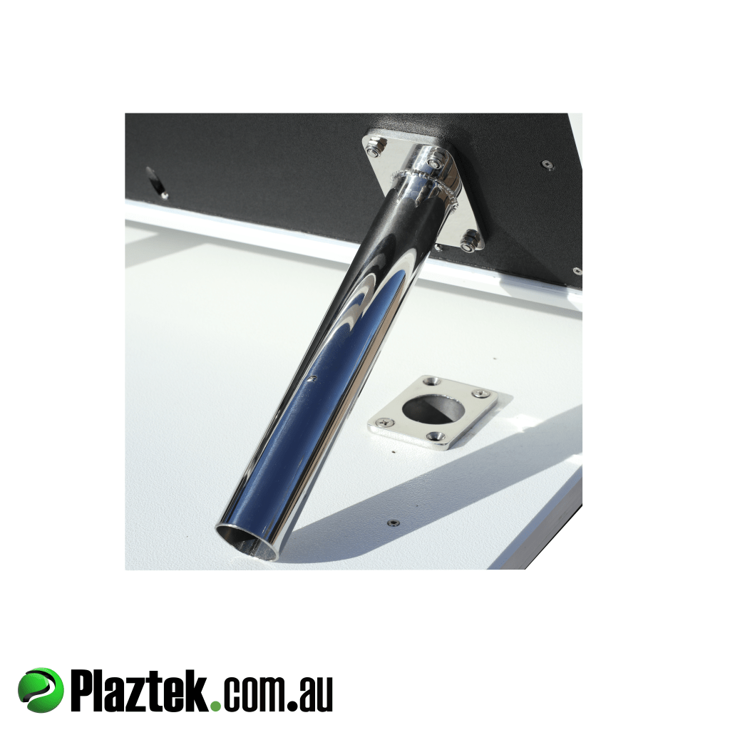 Plaztek post and sockets are a great way to get your bait board installed over you motor well or a flat surface. Made in Australia.