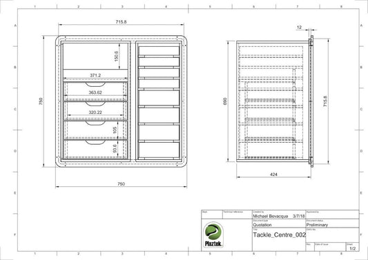 Boat Tackle Cabinet 718x718