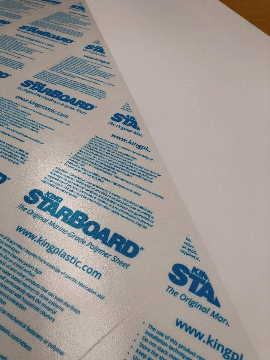 Plaztek sheet sales of King Starboard HDPE Marine Board