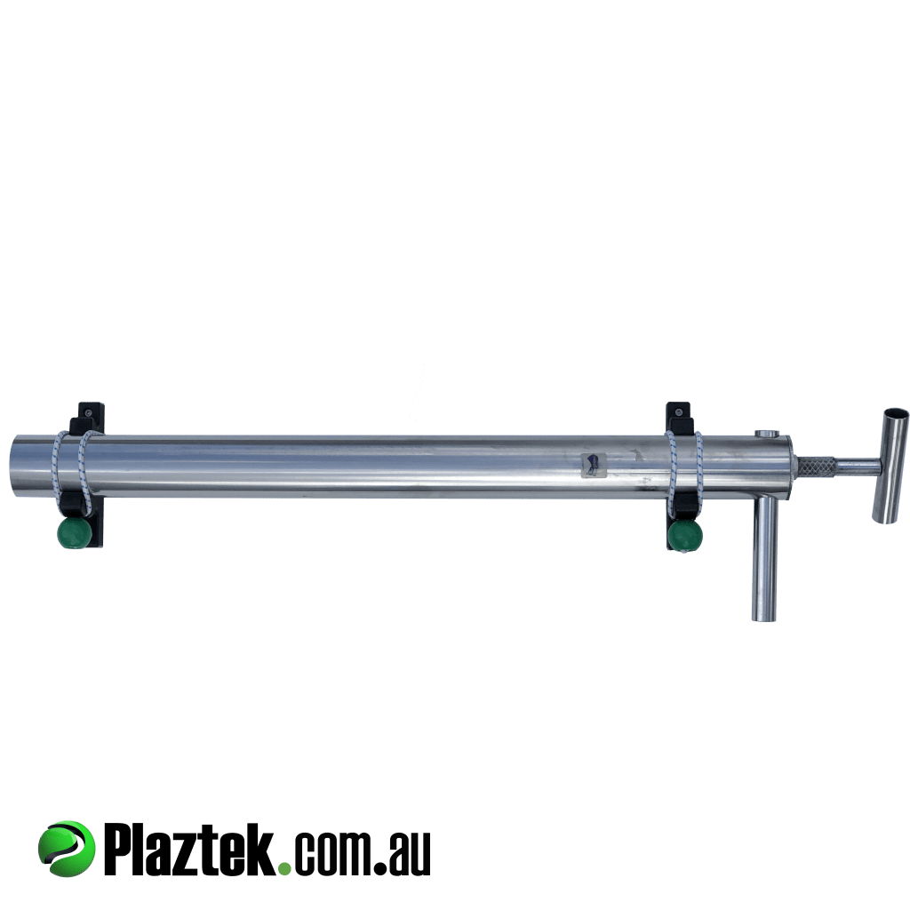 Plaztek Yabby pump holder the best fishing accessory for your boat