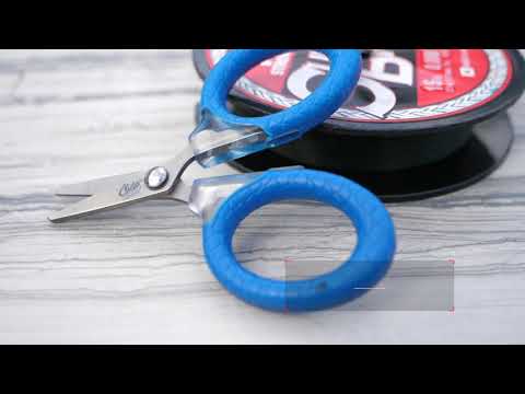 Cuda 3-Inch Titanium-Bonded Micro Fishing Scissors for Mono