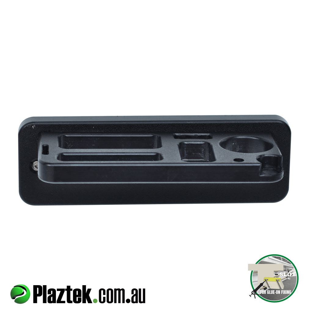 Plaztek Cuda fishing tool holder with backing plate. Available in both White/White and black King StarBoard. Made in Australia.